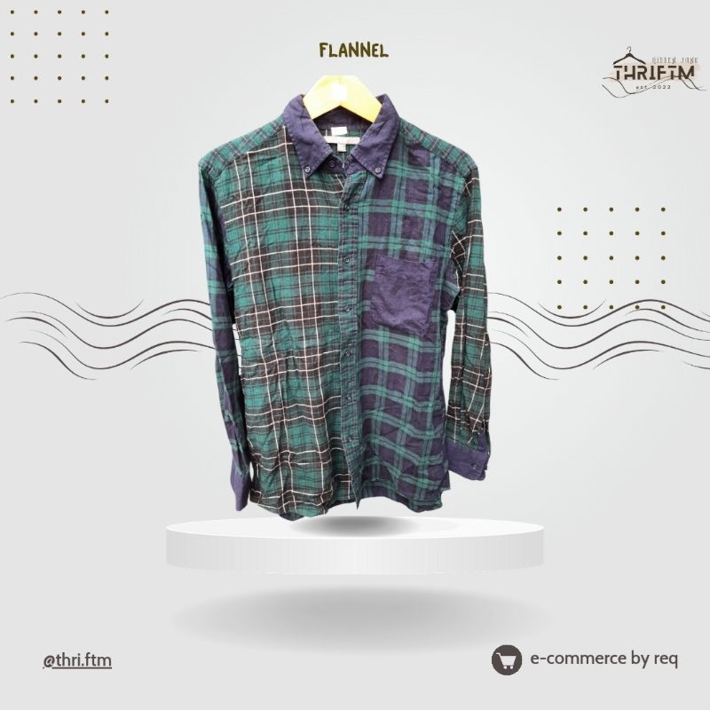 Kemeja Flannel Veterano by Uniqlo