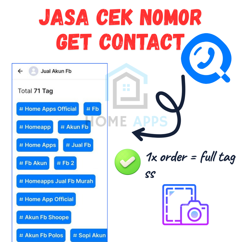 Jasa Cek Nomor Tag GetContact GTC