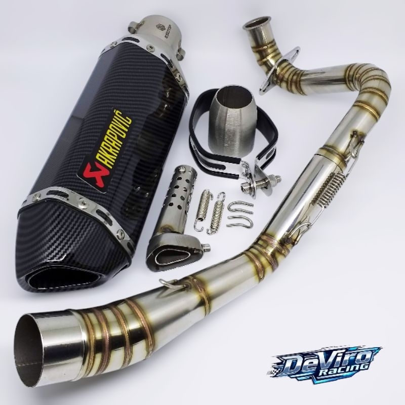 Knalpot Akrapovic HZC Import Full System ADV PCX Vario 160
