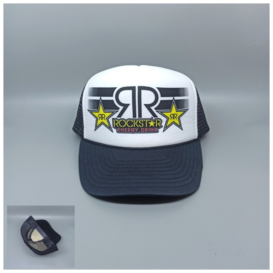 Topi Rockstar Energy Drink Cap Second Preloved Original 126