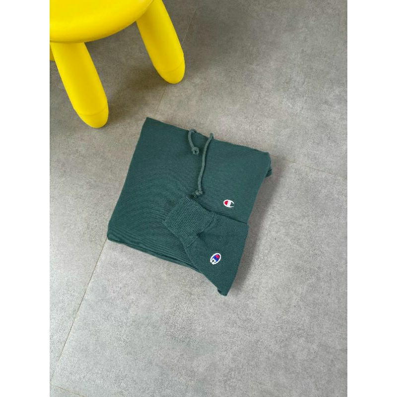 Champion Hoodie Japan Market Basic Logo Green [C3 - Q107] 100%Original