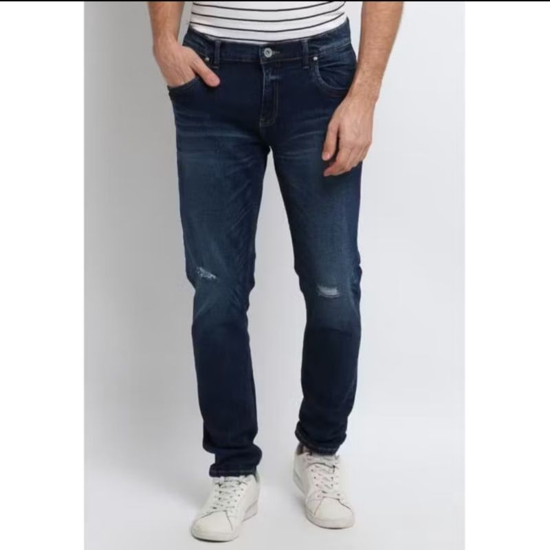 Celana osella Jeans Denim Pria Slimfit osella