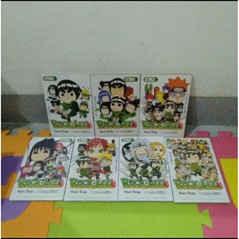 komik full set tamat rock lee full power ninja chronicles