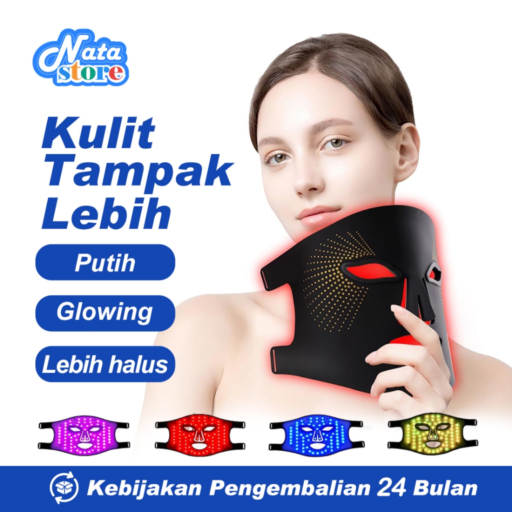 Natastore Masker Wajah Sinar Inframerah –LED Infrared Silicone Masker