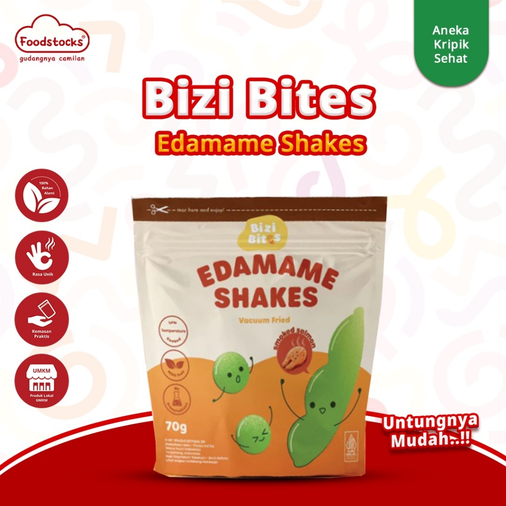 

Edamame Shakes Edamame Smoked Salmon 70 Gr
