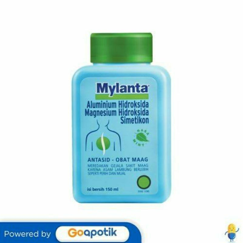 

Mylanta Sirup 150 ml ( Besar )