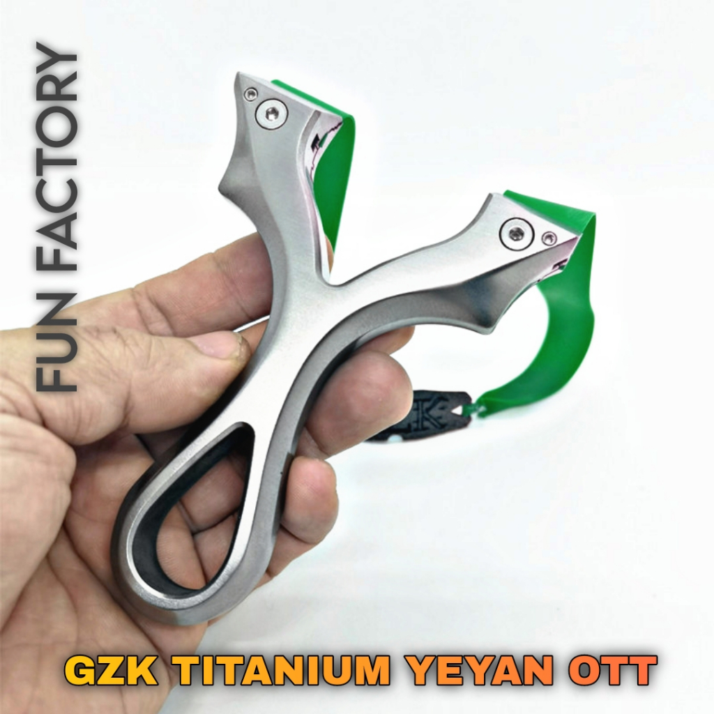 Ketapel Titanium OTT - GZK TITANIUM YEYAN