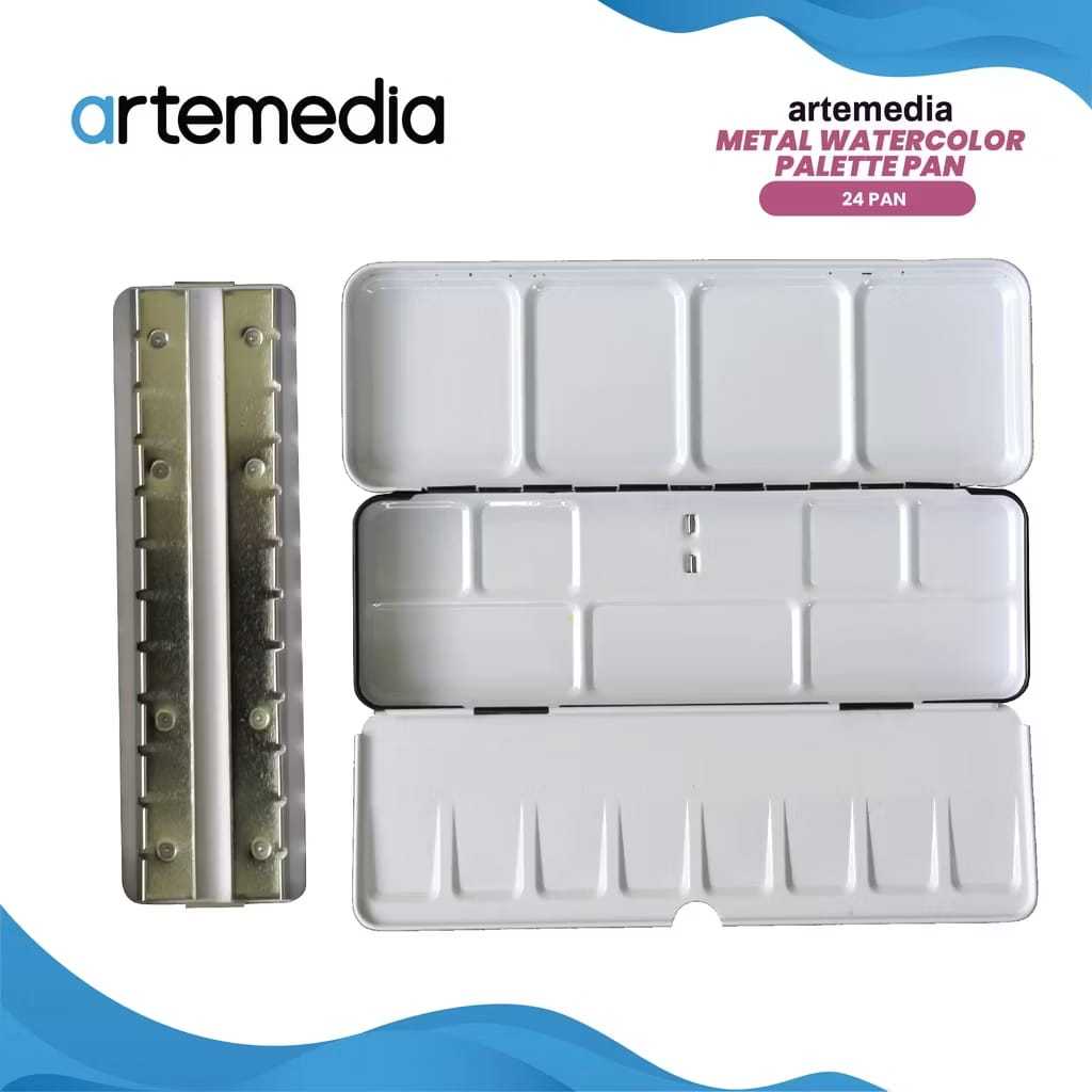 

Gramedia Tunjungan : Artemedia Metal Palette Pan 24