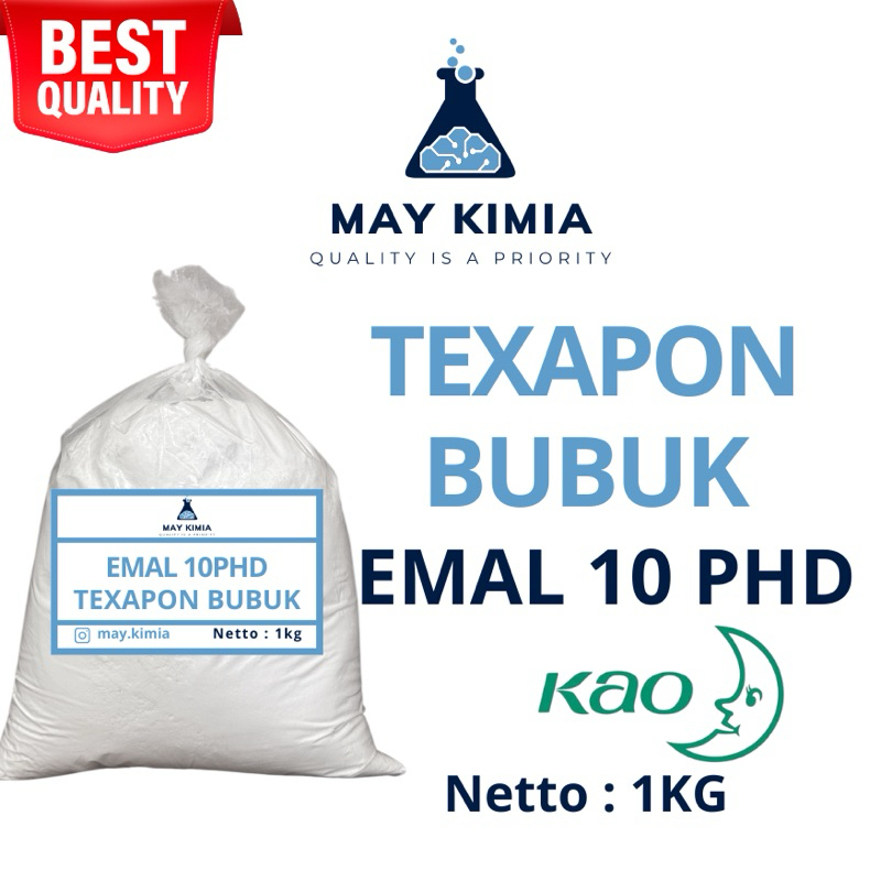 TEXAPON POWDER EMAL 10PHD EX KAO / TEXAPON BUBUK EMAL 10P HD EX KAO / TEXAPON POWDER EX KAO 1KG / SL