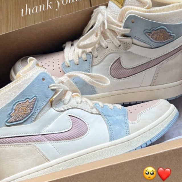 Air Jordan 1 High Zoom CMFT Pink Oxford Preloved