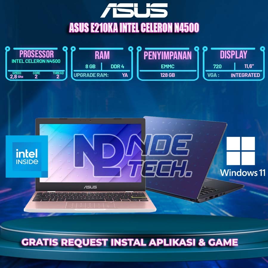 ASUS E210KA INTEL CELERON N4500