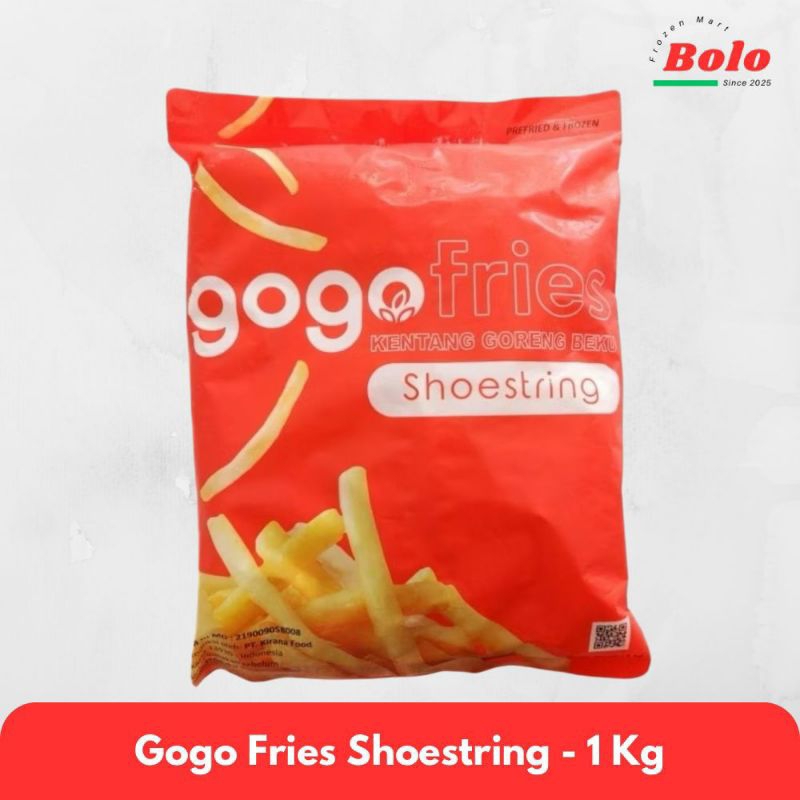 

Gogo Fries Kentang Goreng Shoestring 1Kg