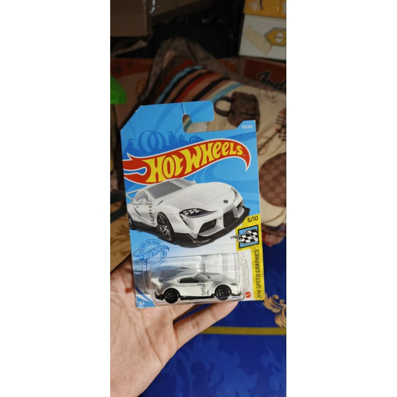 Hotwheels Supra mk5 greedy warna putih