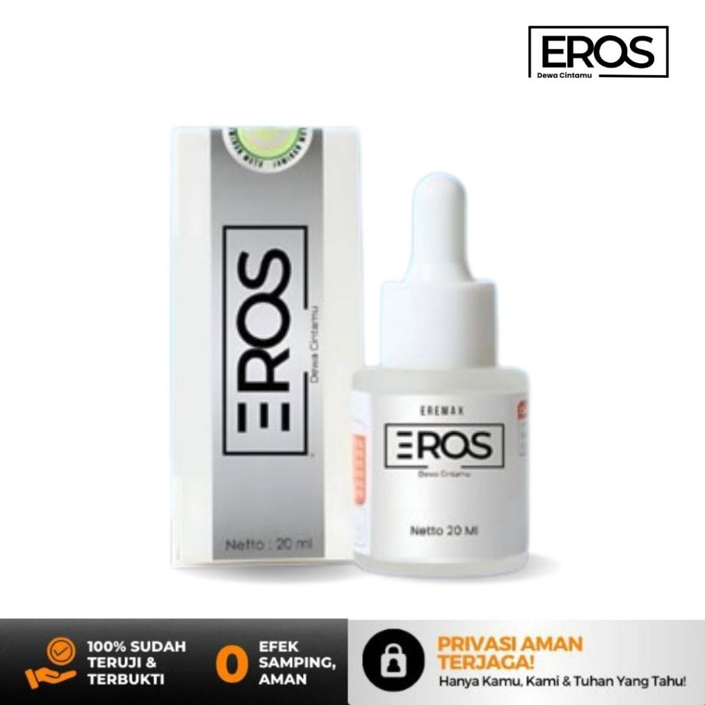 EROS Tetes Pria Perkasa Original Eros Dewa Cintamu Serum