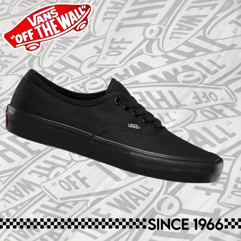 VANS AUTHENTIC PRO BLACK BLACK ORIGINAL