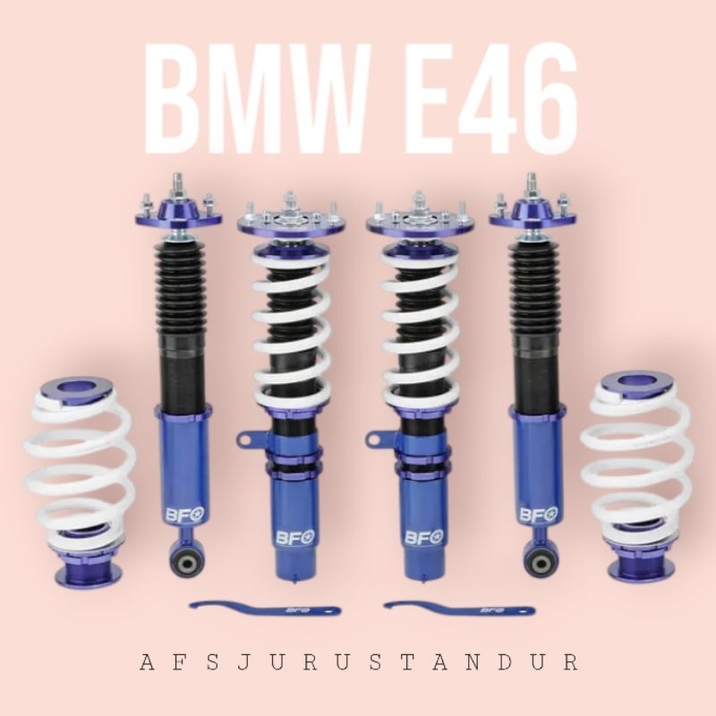 Coilover BFO Original Import BMW E46 Pre LCI & LCI 318i 320i 325i Import