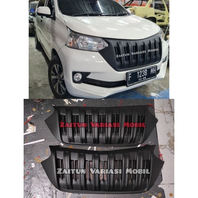 GRILL AVANZA XENIA 2016 2017 2018 APOLLO FULL HITAM DOFF