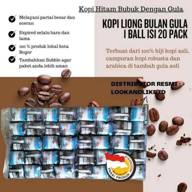

Kopi liong+gula 1bal