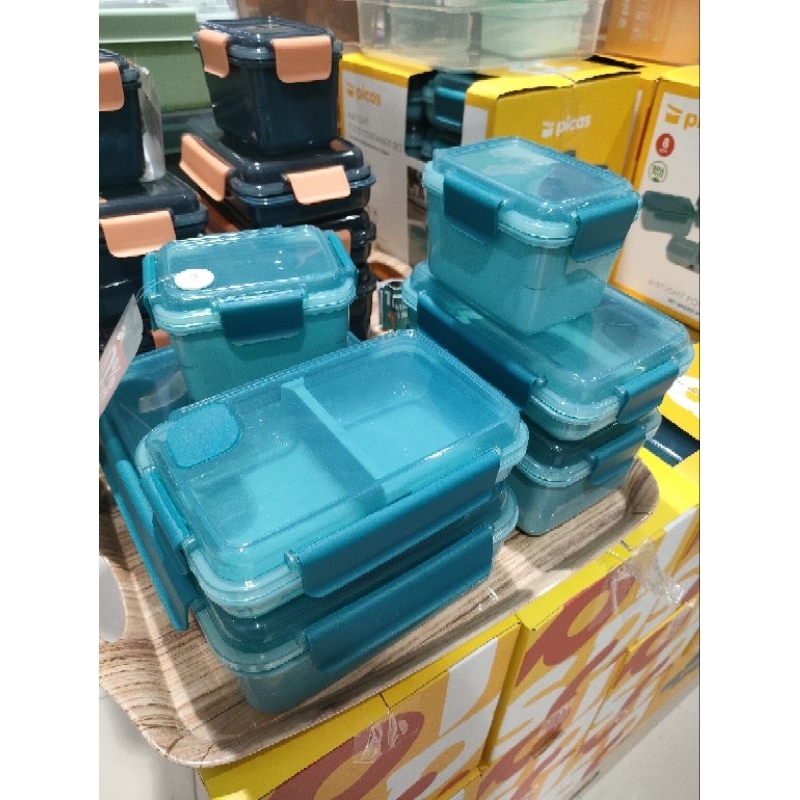 Wadah Makanan Plastik set 8 pcs