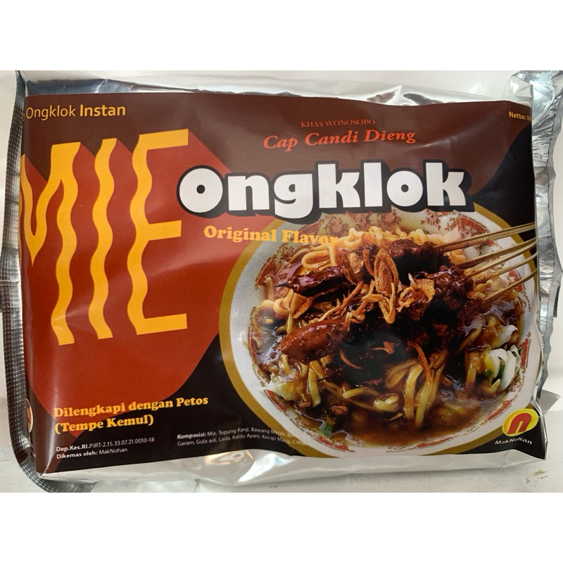 

mie Ongklok instan