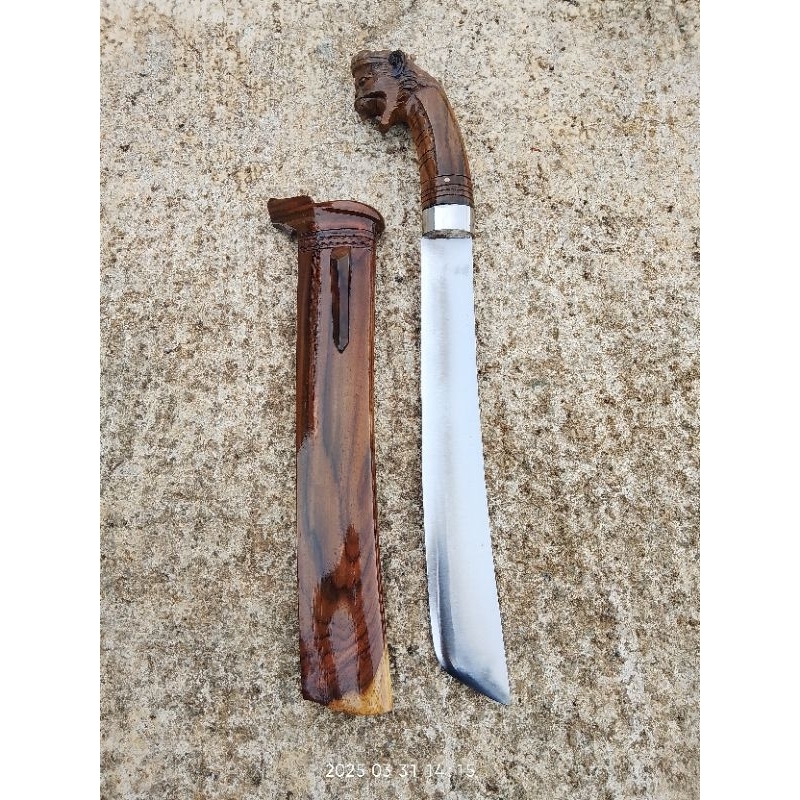 GOLOK TEBAS KOPAK RAWING PER LAWAS UKIR HANOMAN