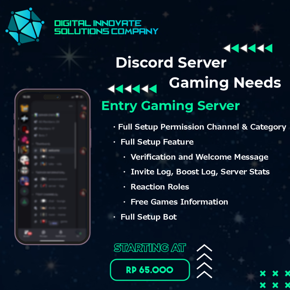 Discord Server for Gaming needs - Entry Gaming Server
