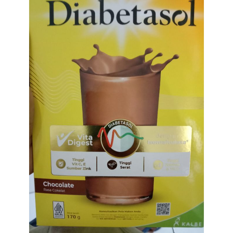 

Diabetasol Coklat 170g