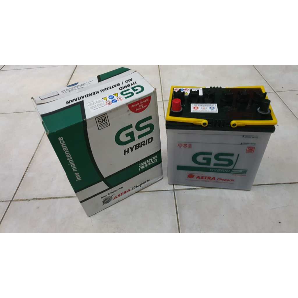 Aki Basah GS Hybrid NS40Z/36B20R (35AH)