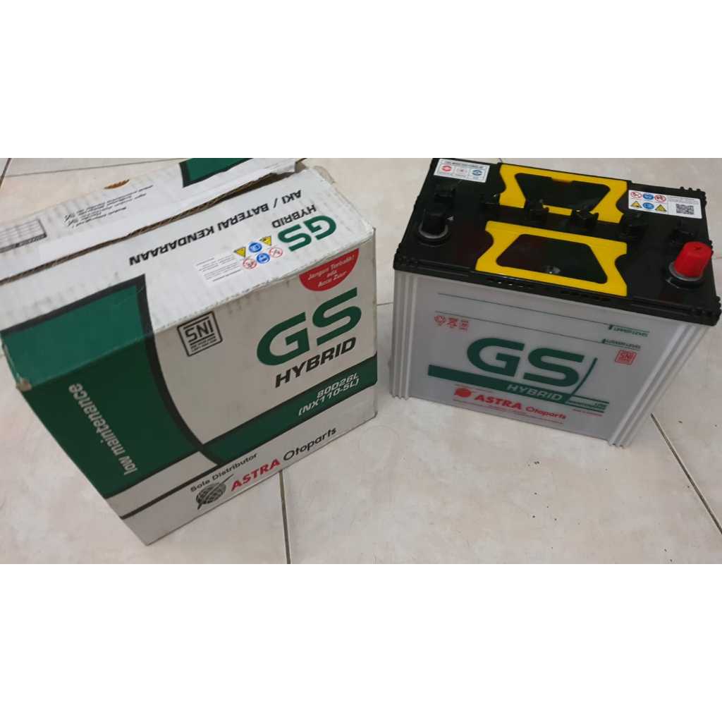 Aki Basah GS Hybrid 80D26L (70AH)