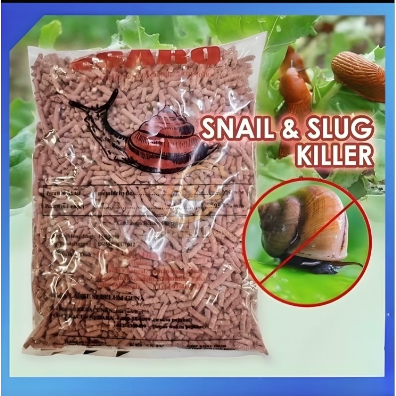 Obat Racun Keong/Siput ESARO 500g Dijamin Mati Pembasmi Keong/Siput