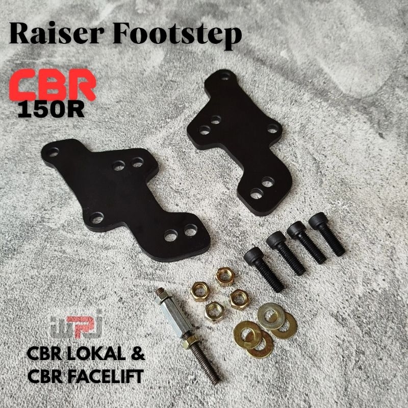 RAISER FOOTSTEP CBR 150R LOKAL CBR 150R FACELIFT K 45g K45n PENINGGI FOOTSTEP CBR 150R