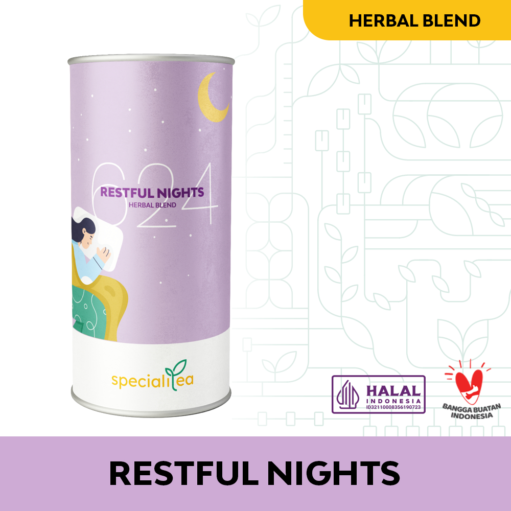 

Restful Nights - Herbal Blend - Specialitea - Indonesian Artisan Tea