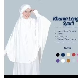 JILBAB MASKER LENGAN NIQAB CADAR TALI/ HIJAB KHANIA JUMBO/KERUDUNG SYAR'I/KHIMAR SYAR'I