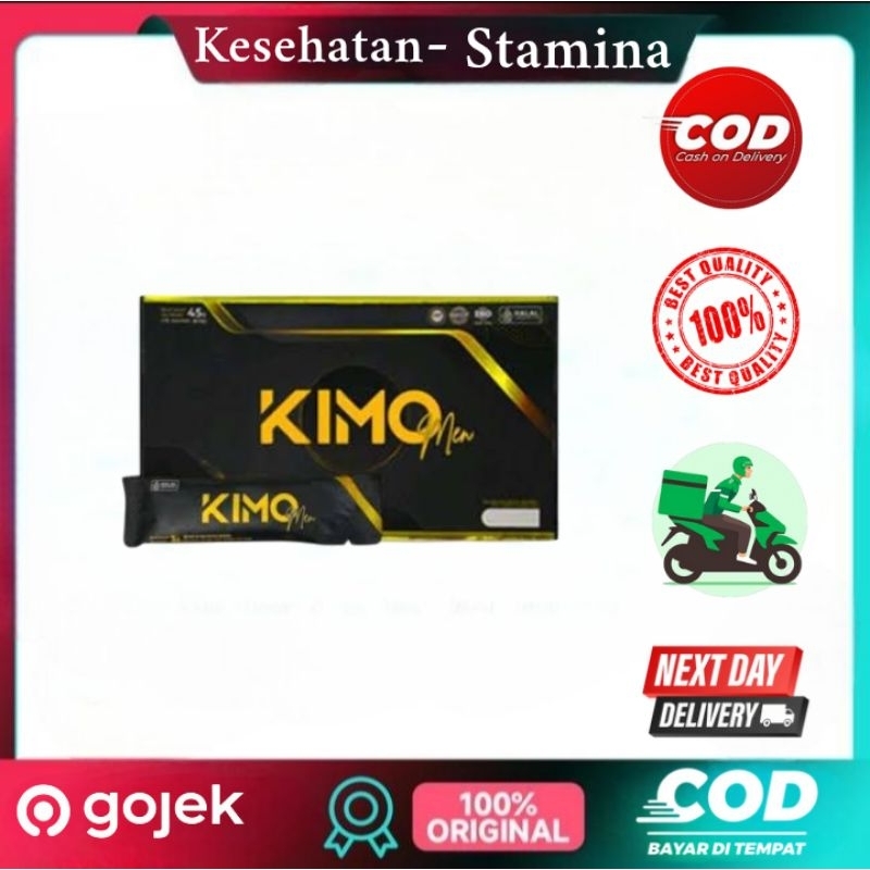 KIMO OBAT HERBAL STAMINA PRIA ASLI ORIGINAL 1 BOX