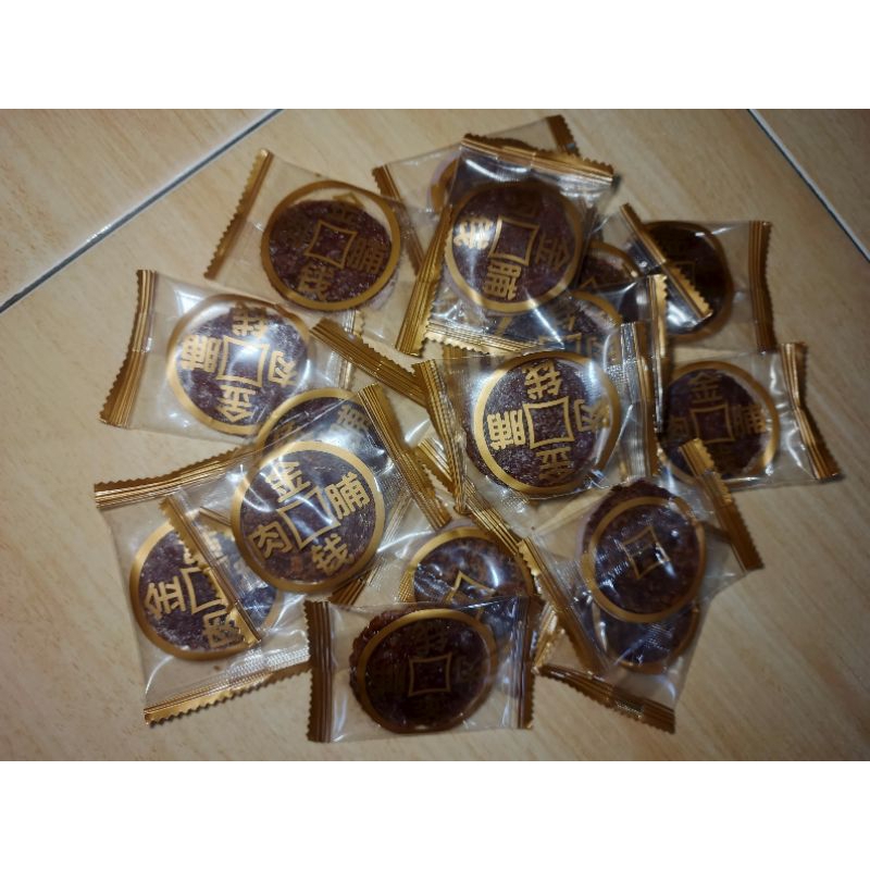 

Dendeng Babi Koin/pc Pork Jerky (Oleh-Oleh Hongkong)