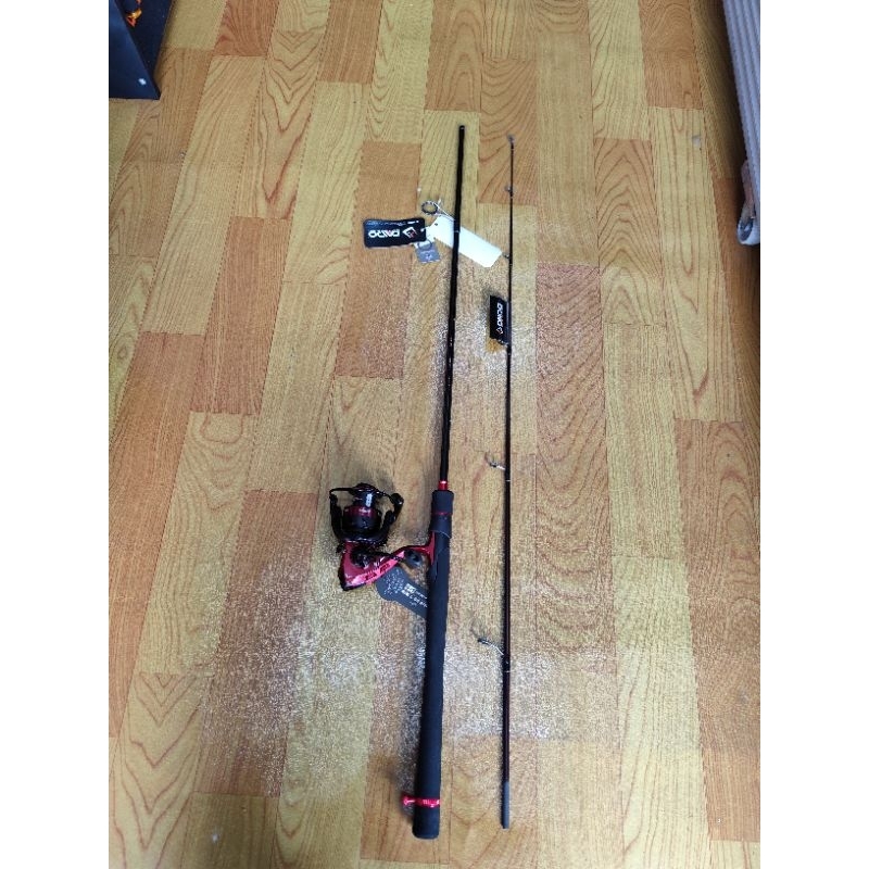 Joran pancing satu set Daido levius reel Daido Diablo