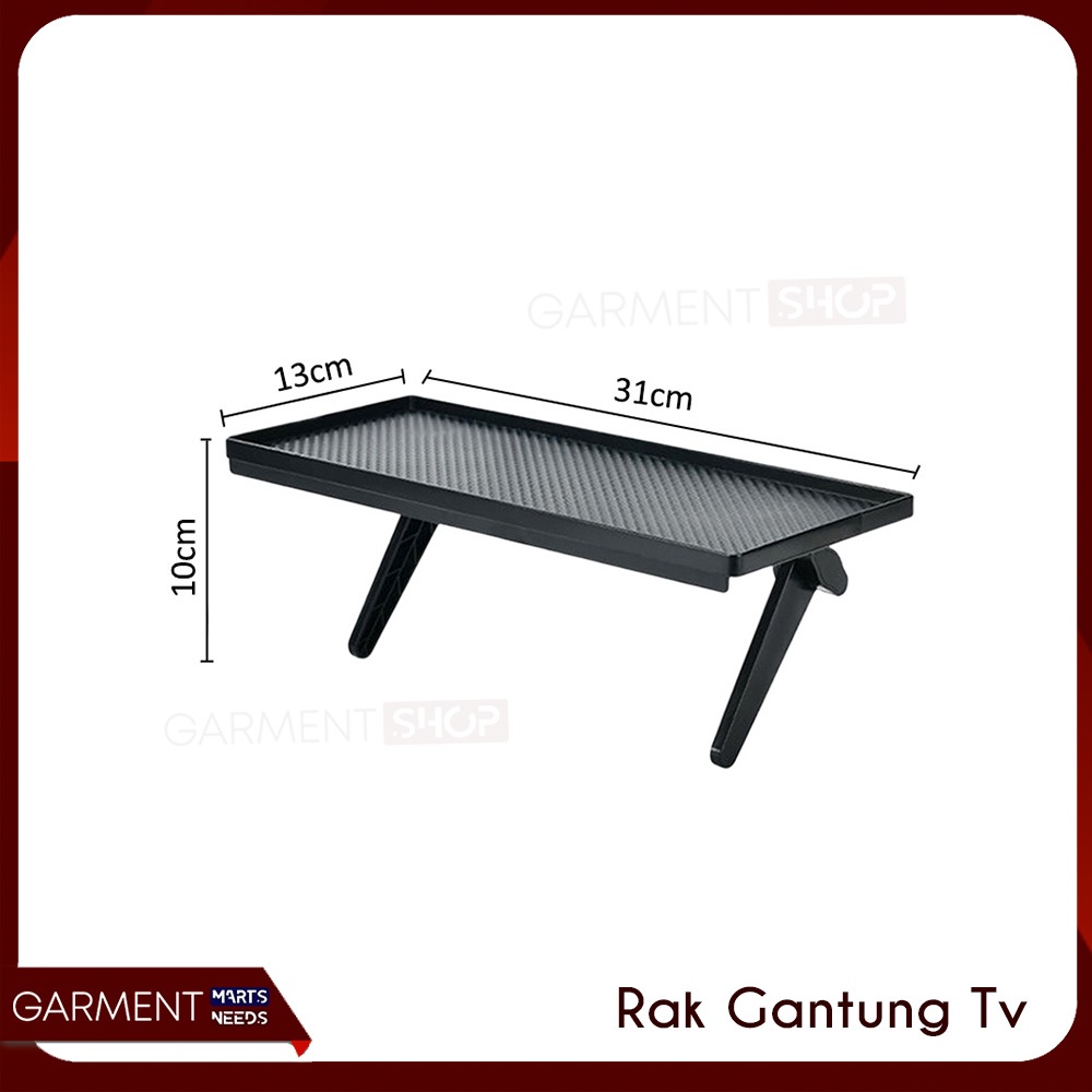 RAK GANTUNG TEMPAT REMOTE TV MODEM WIFI MEJA SCREEN TOP SHELF MONITOR KOMPUTER TERBAIK