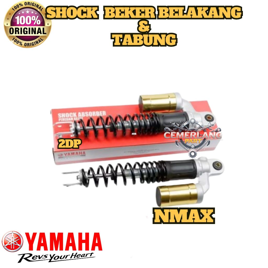SHOCK BEKER + TABUNG NMAX ORIGINAL YAMAHA