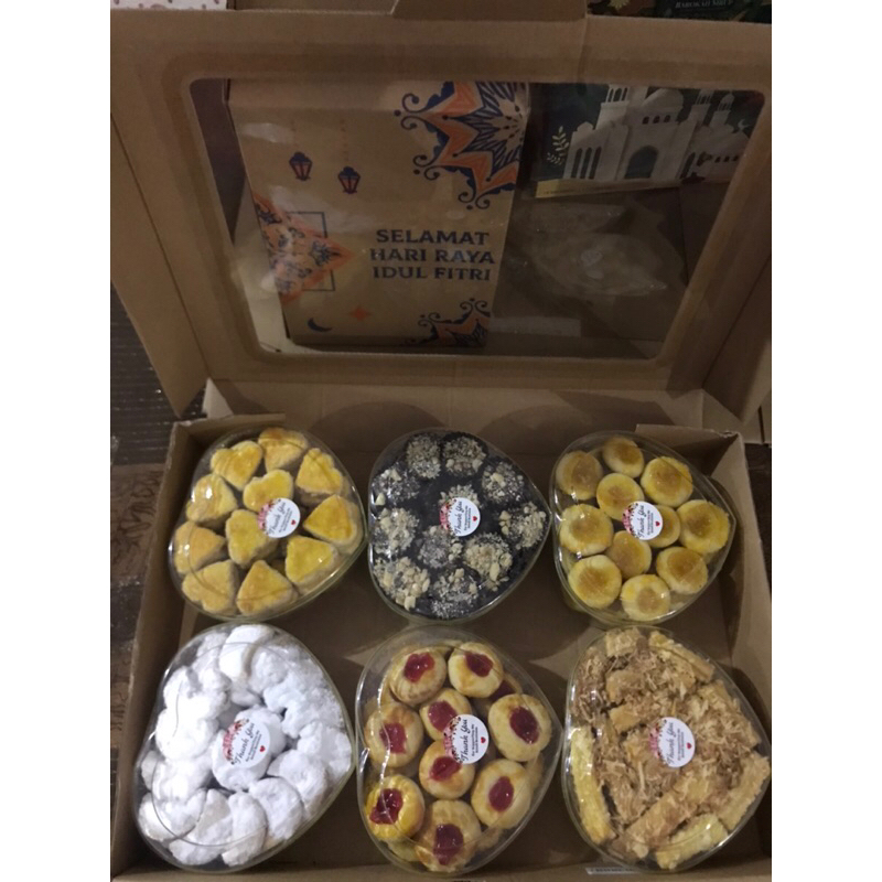 

Hampers isi 6 Toples kue kering premium✅