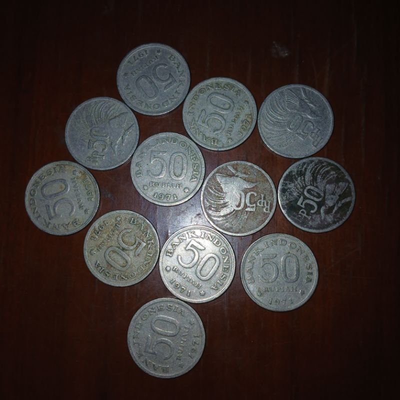 Uang 50 Rupiah Tahun 1971