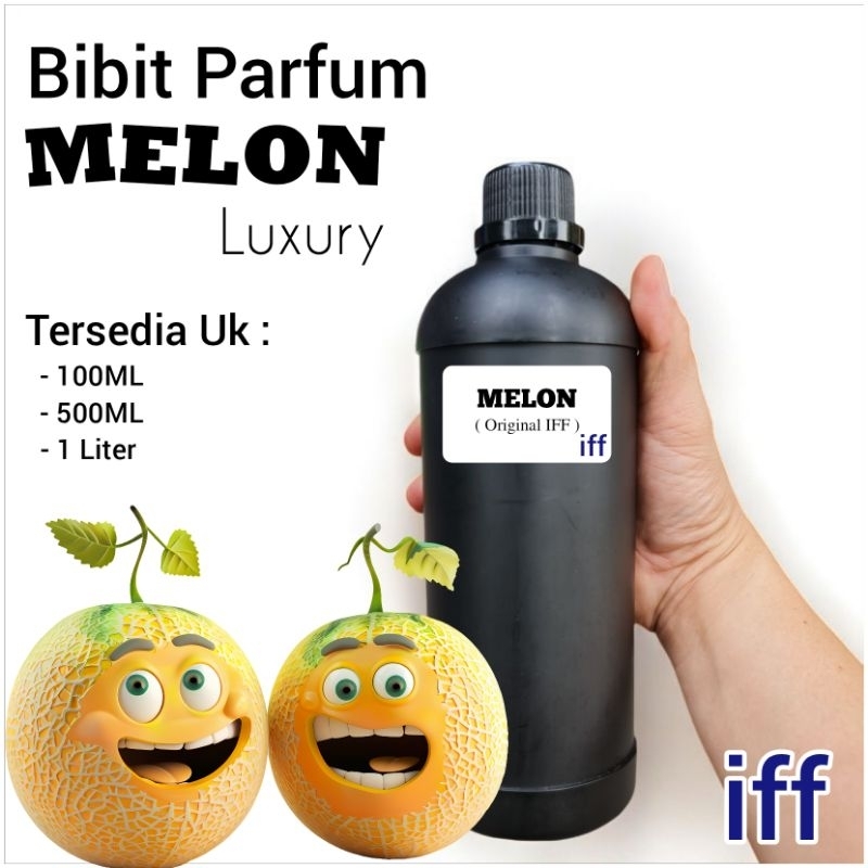 BIBIT PARFUM MELON 1LITER ( ORIGINAL IFF ) / BIANG PARFUM MELON ( ORIGINAL IFF )