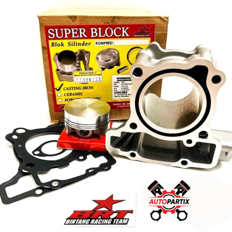 BLOK Bore Up 57.28mm CERAMIC BRT SONIC New CBX CB 150 CBR 150 R LED GTR