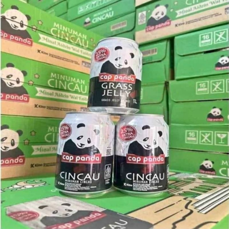 

Minuman CINCAU PANDA Kaleng Isi 20 Pcs