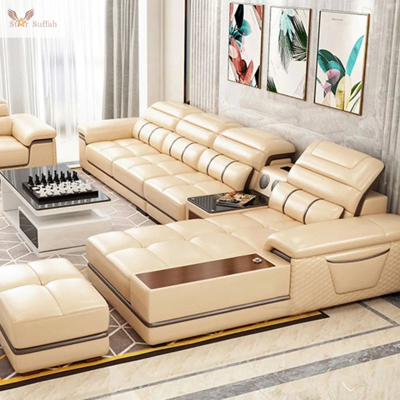 sofa elegant sofa sudut modern model terkini