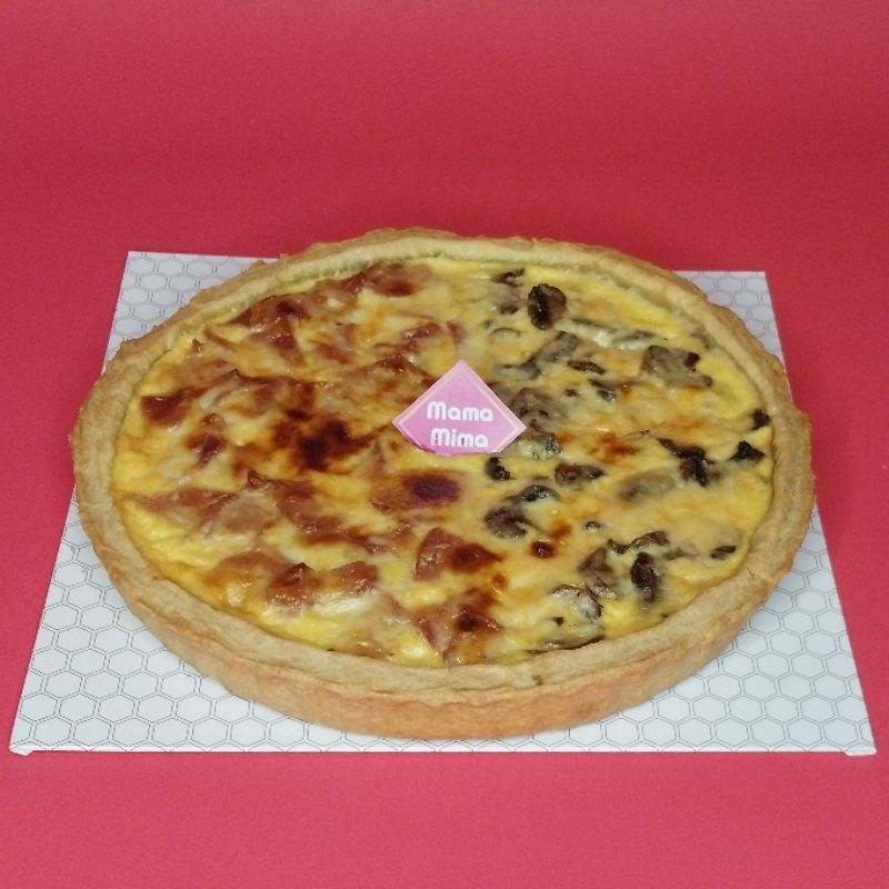 

Quiche half n half Mushroom Smocked Beef (20 cm)