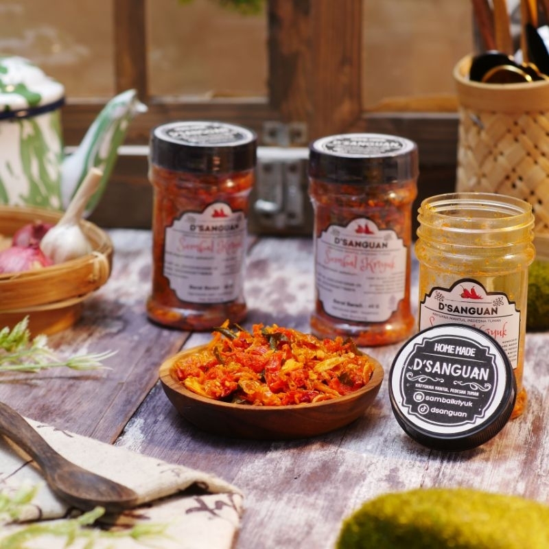 SAMBAL KRIYUK/Sambal cakalang/Sambal cumi/sambal sachet/Sambal terasi/