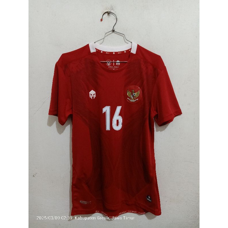 Jersey Timnas Indonesia Home 2020 2021 Original MATCHWORN Mills 1stel