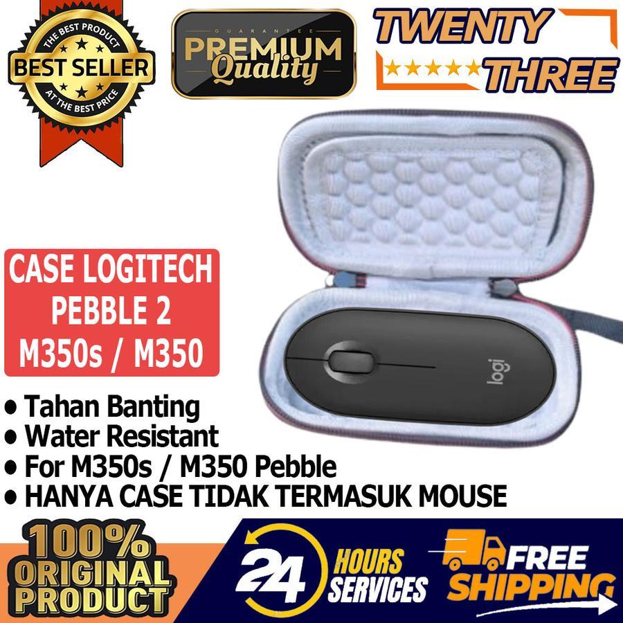 Casing Hard Case Tas Cover Mouse Logitech Pebble 2 M350s M350 Slim Hardcase Pouch Kotak Penyimpanan 
