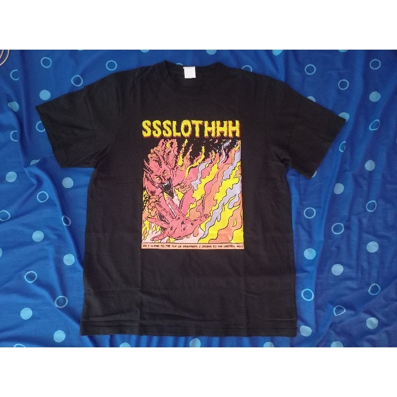 Kaos Tshirt SSSLOTHHH - Size L