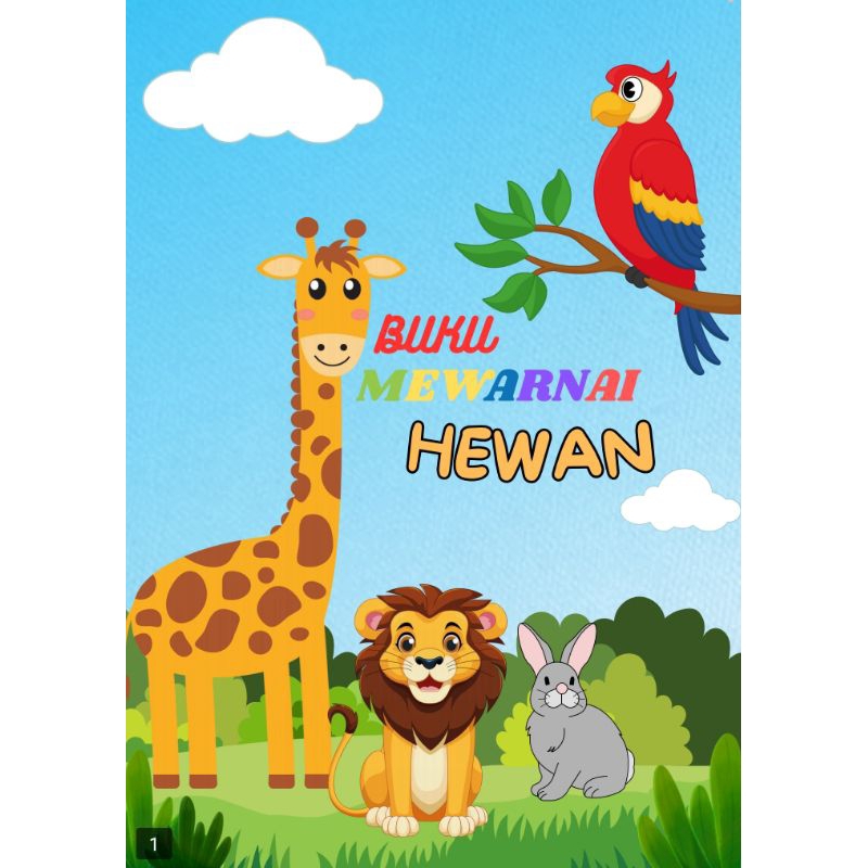 

BUKU MEWARNAI HEWAN ANAK// BERMAIN SAMBIL BELAJAR
